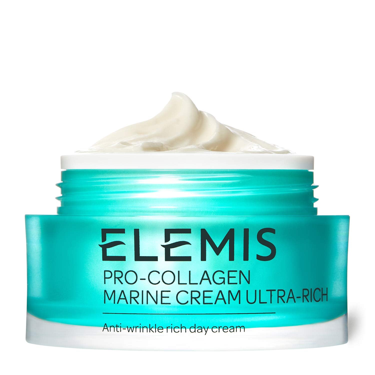 Elemis Pro-Collagen Marine Cream Ultra Rich, Intensely Hydrating Anti-Wrinkle Face Cream, Anti-Ageing Moisturiser for Dry Skin, Collagen Day Cream to Firm & Tone, Nourishing Face Moisturiser, 50 ml