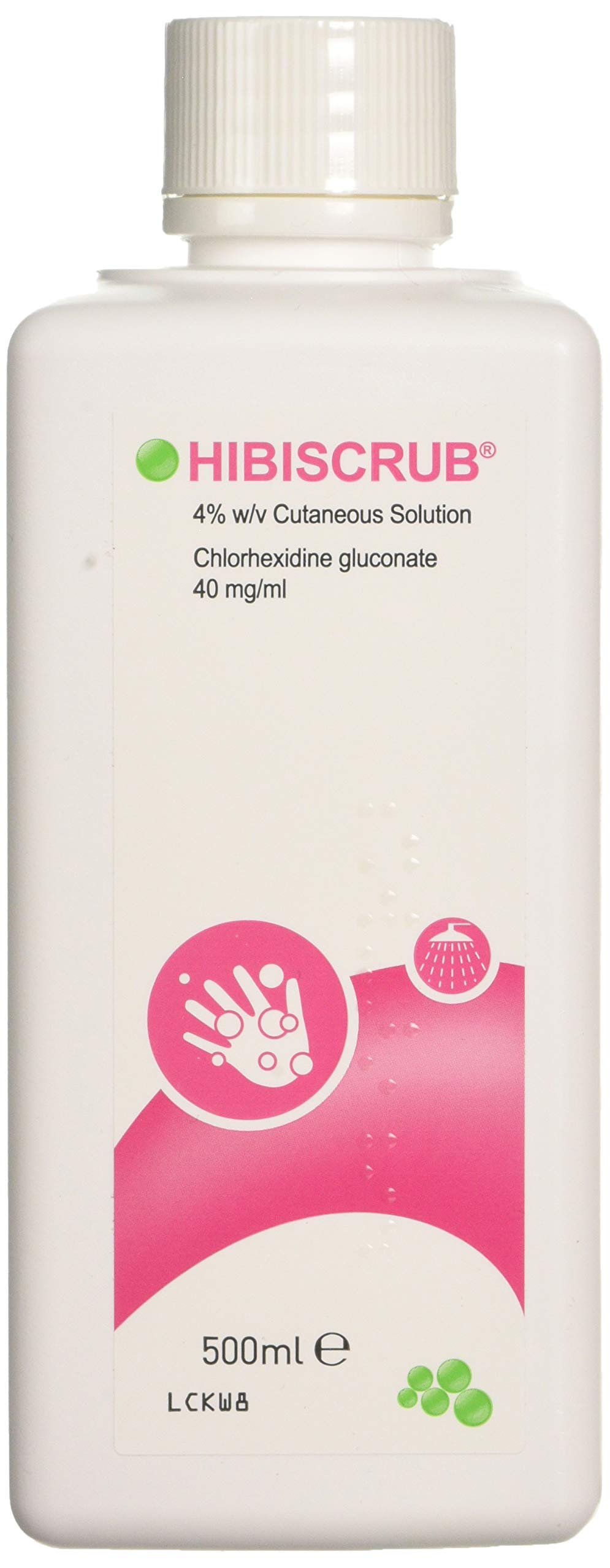 Hibiscrub Skin Wash - Antimicrobal Skin Cleanser 500ml