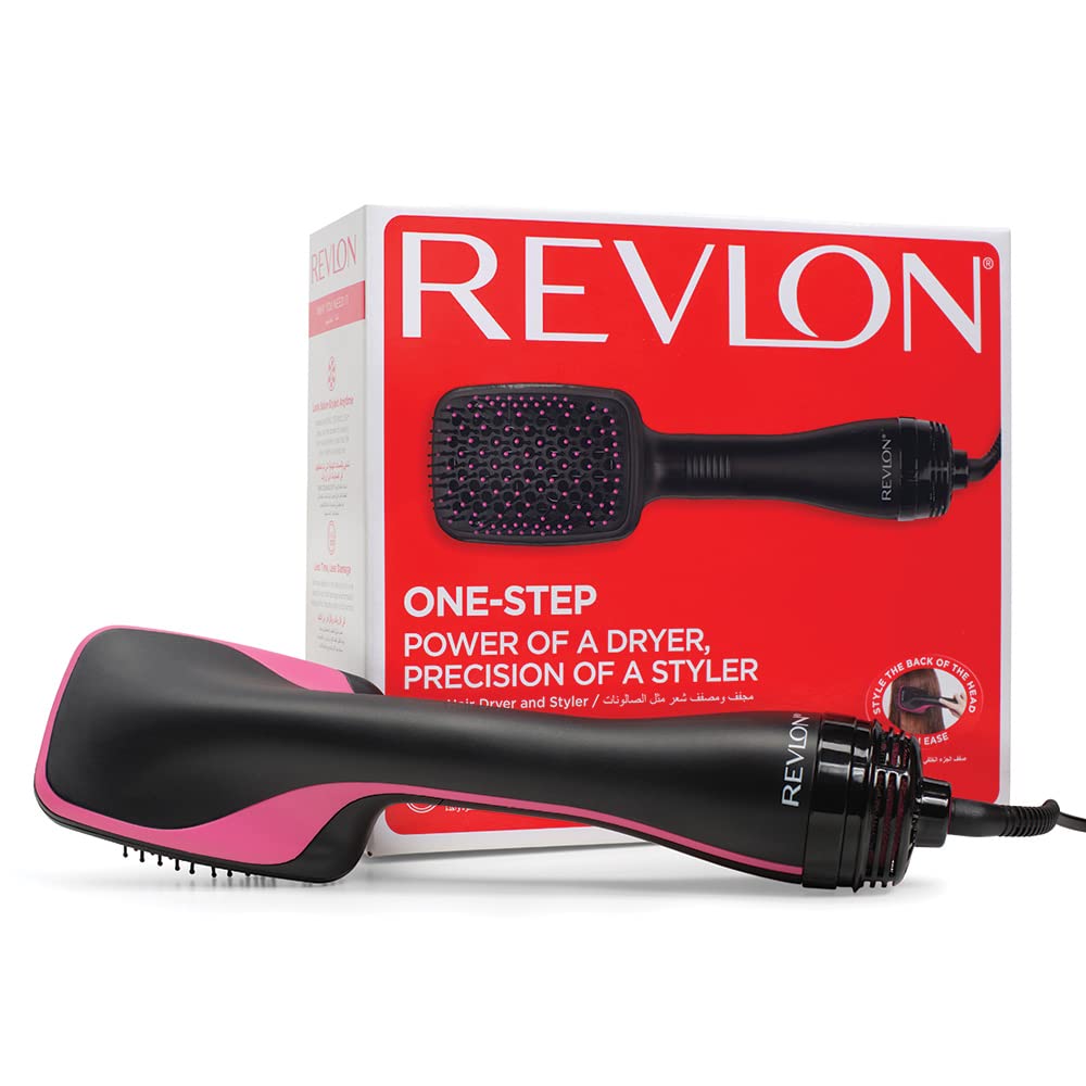 REVLON Pro Collection Salon One Step Hair Dryer and Styler, Black