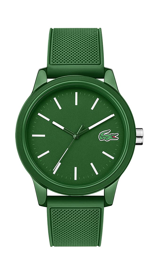 Lacoste Mens Analogue Classic Quartz Watch with Silicone Strap 2010985