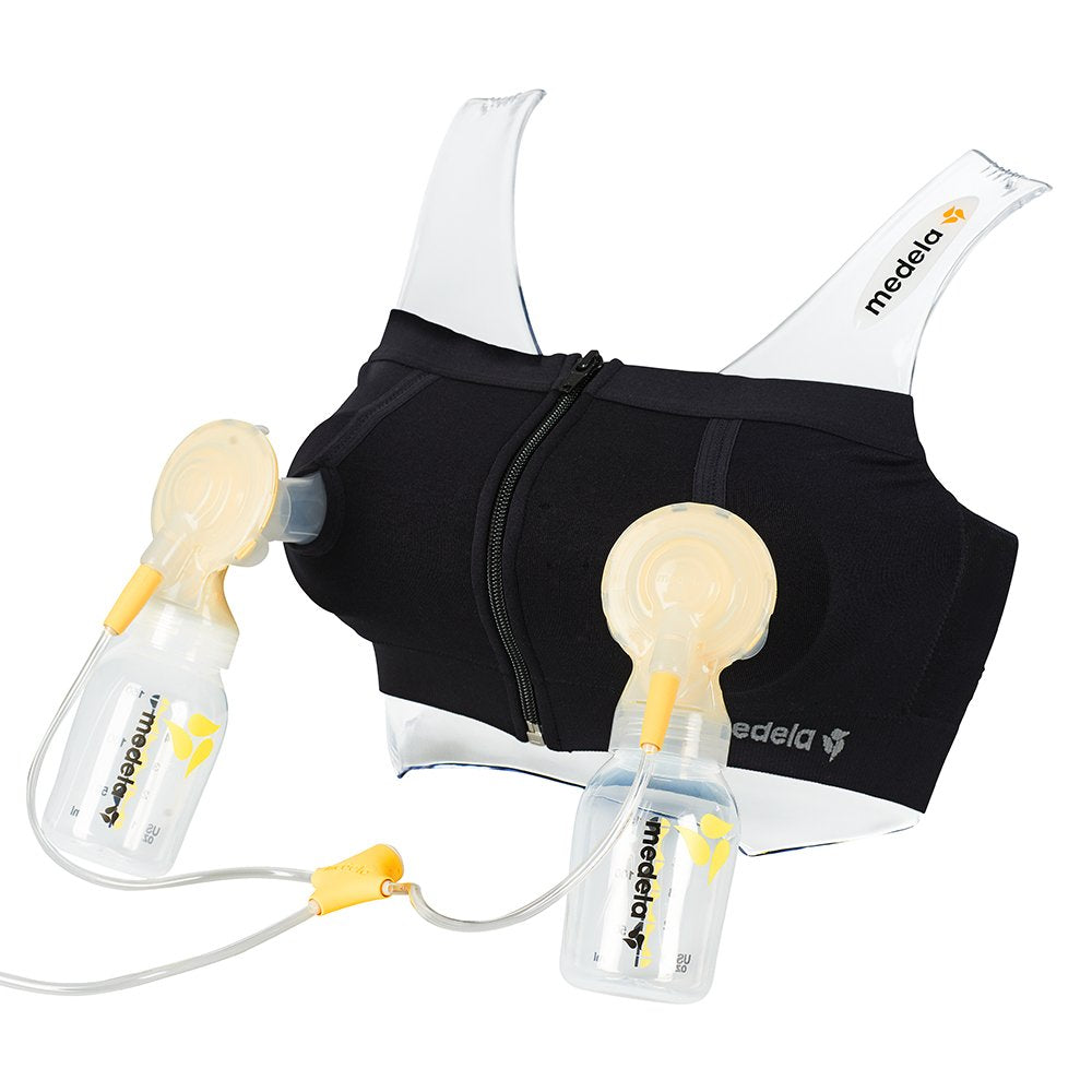 Medela Women's Easy Expression Bustier - for Comfortable, Hands-Free Breast Pumping, Compatible with All Medela Breast Pumps