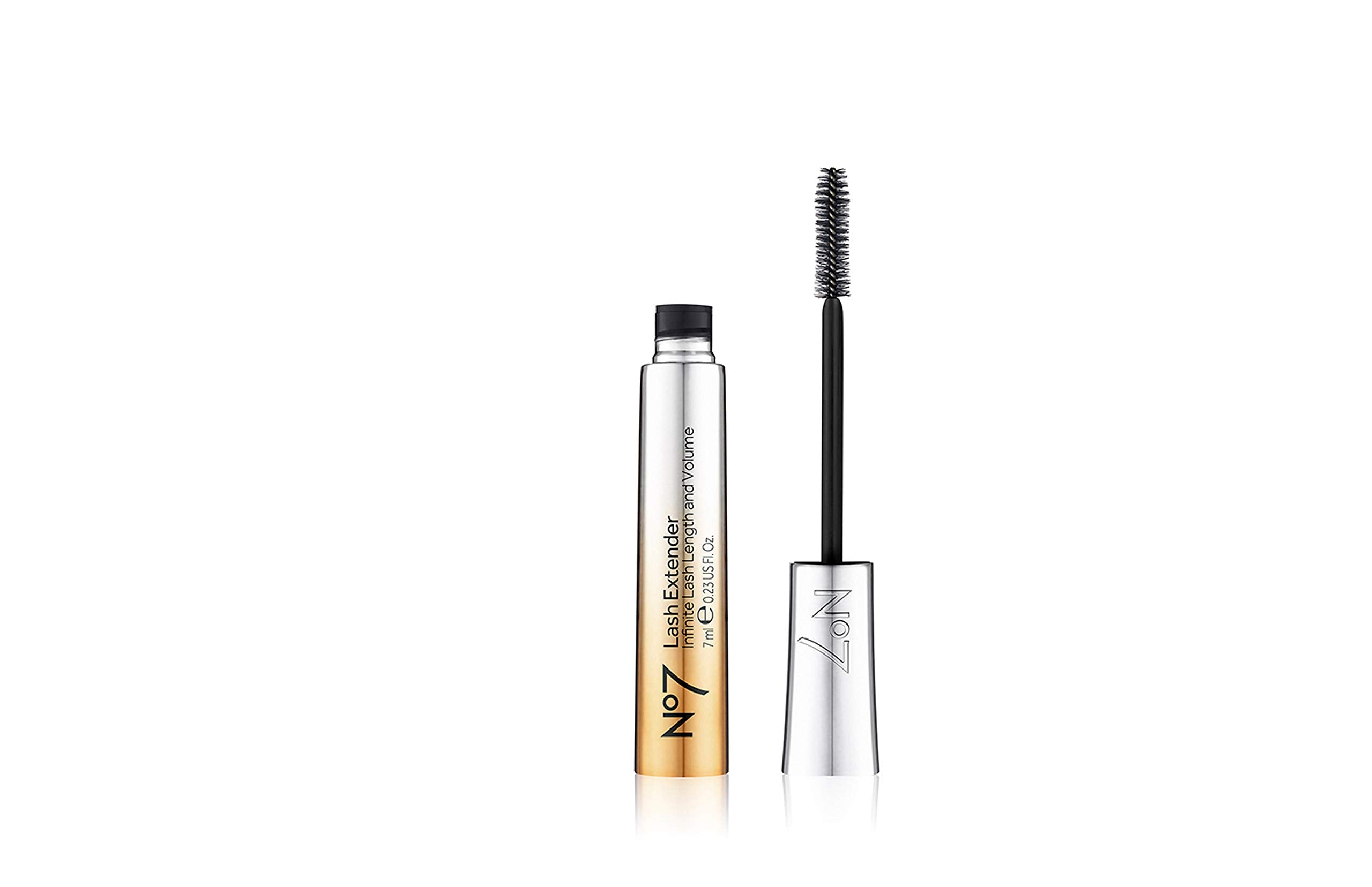 No7 Lash Extender Infinite Lash Length Mascara BROWN/BLACK Full Size