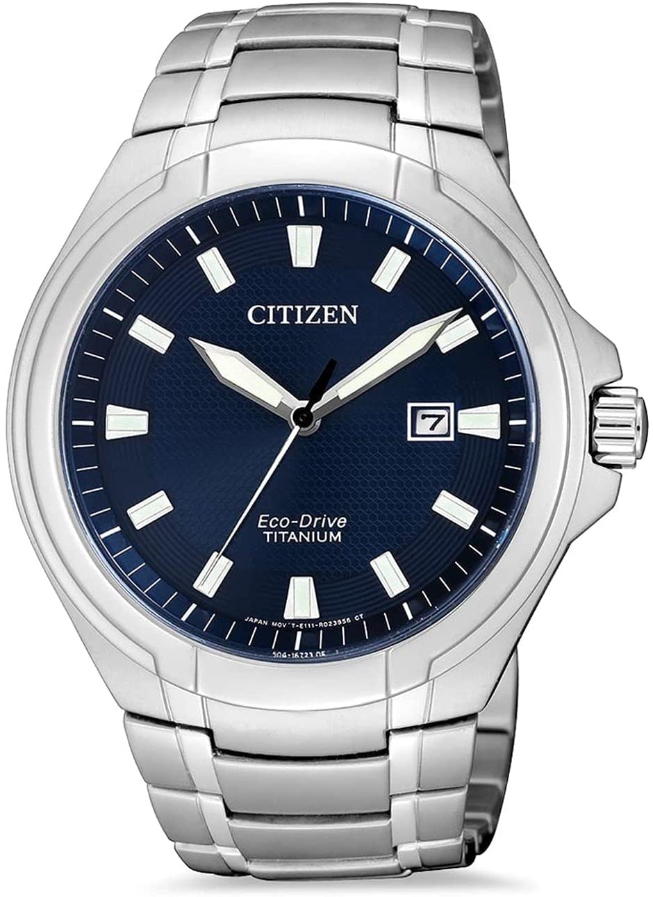 CITIZEN Mens Analogue Quartz Watch with Titanium Strap BM7430-89L