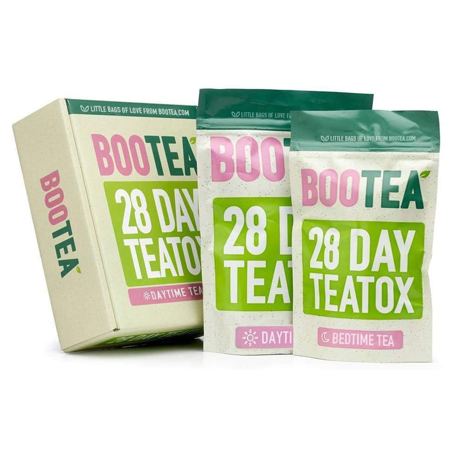 Bootea Detox Tea for Weight Management| Fast 28 Day Tea Tox | Day and Night Tea, Energy Booster and Sleep Support with Proven Benefits | Made in The UK