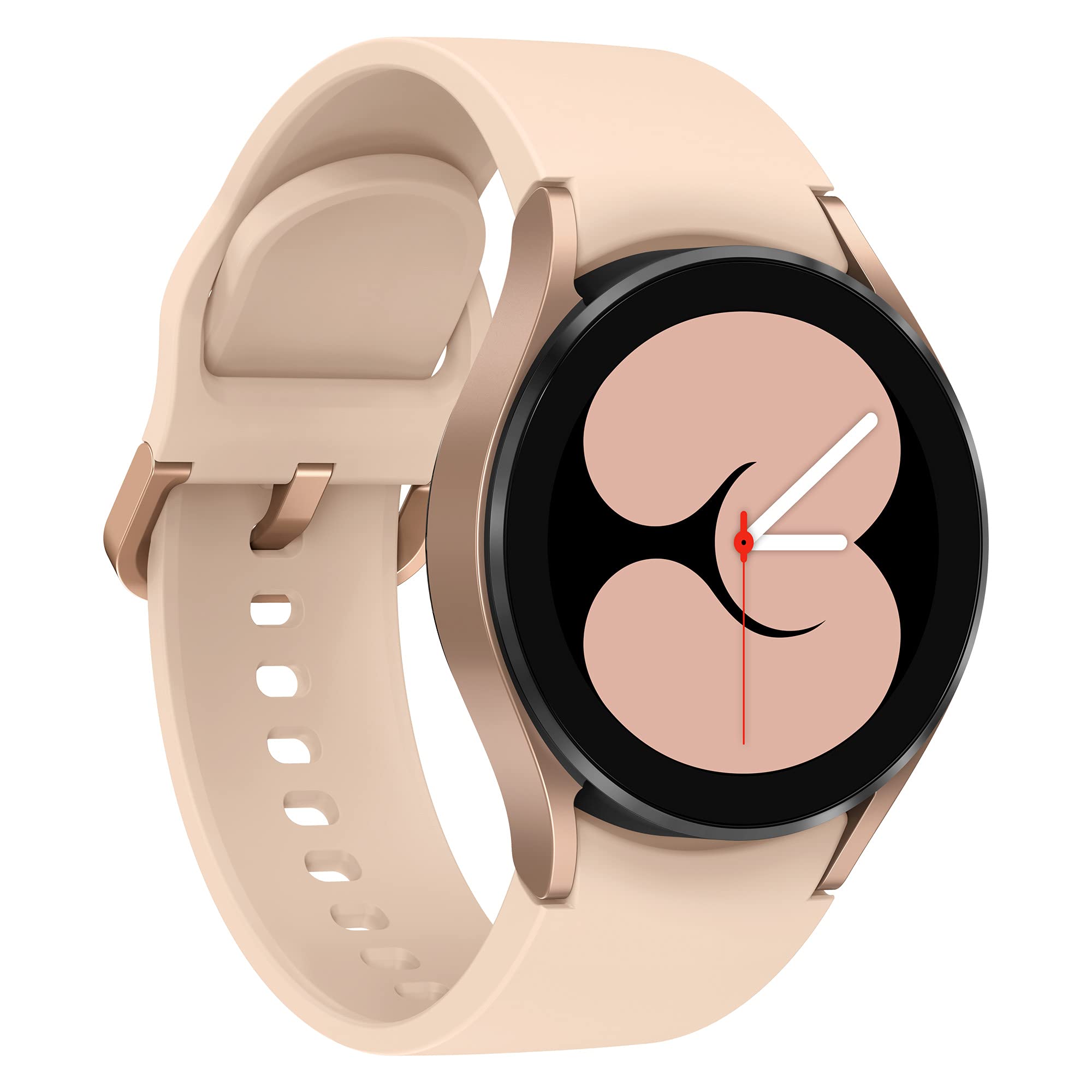 Samsung Galaxy Watch4 Smart Watch, Health Monitoring, Fitness Tracker, Long Lasting Battery, 4G, 40mm, Pink Gold (UK Version)