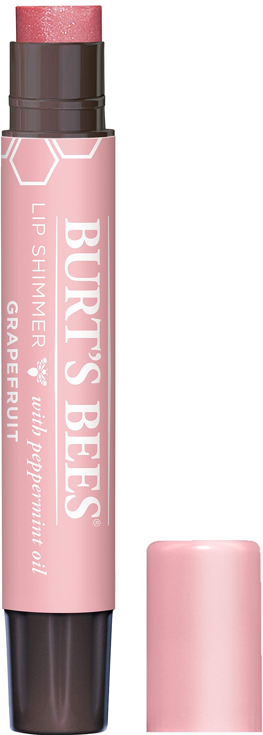 Burt's Bees Grapefruit Gloss Lip Shimmer, 0.09 OZ