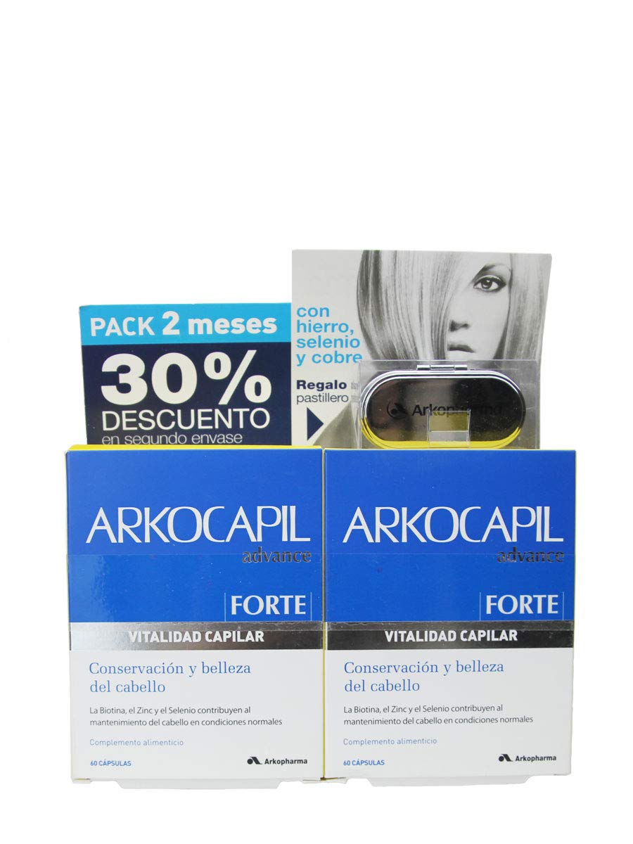Arkopharma Arkocapil Forte Pack of 120 Capsules for Combatting Hair Loss