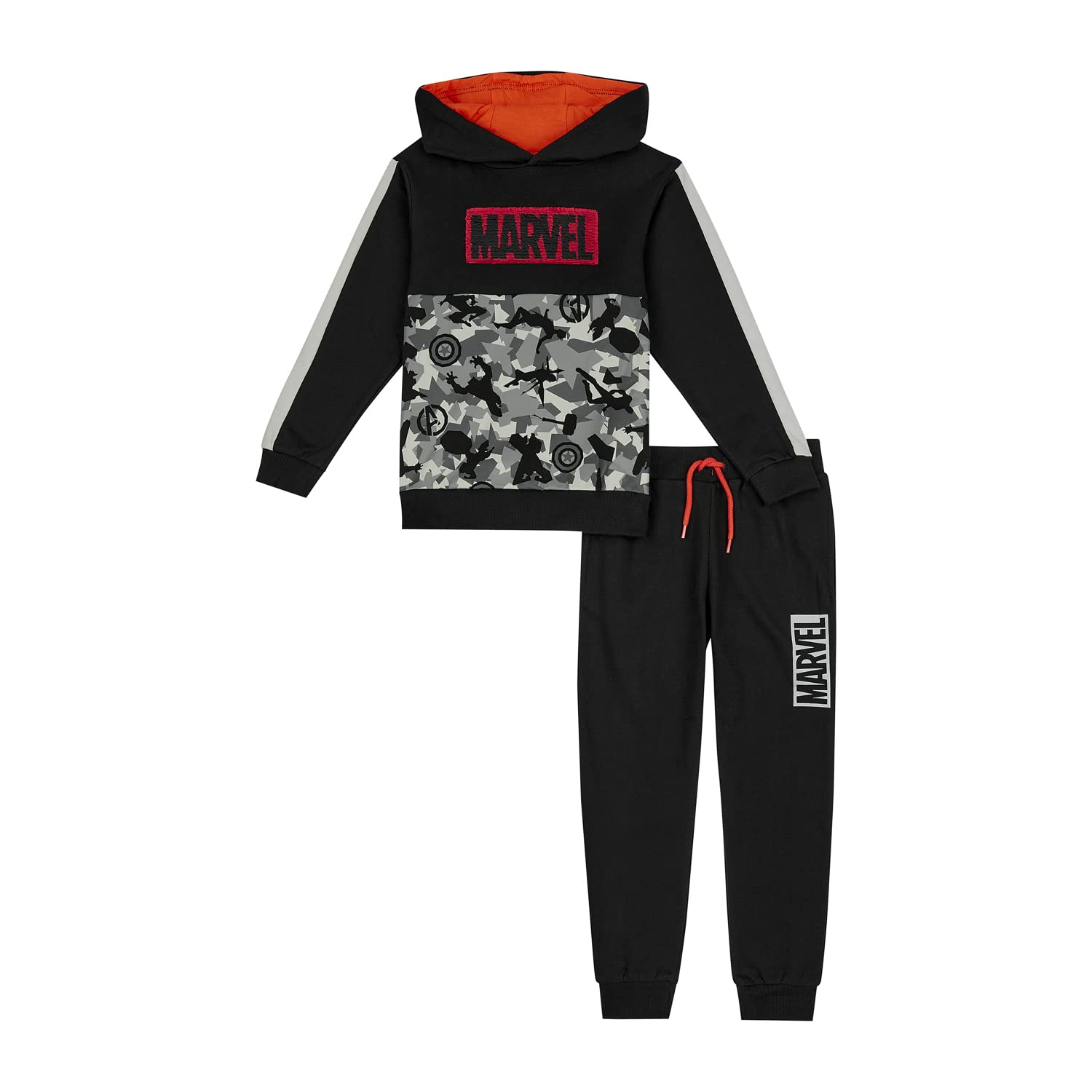 Marvel Boys Tracksuit, Boys Hoodie & Jogging Bottoms Set, Ages 4 to 10 Years Old