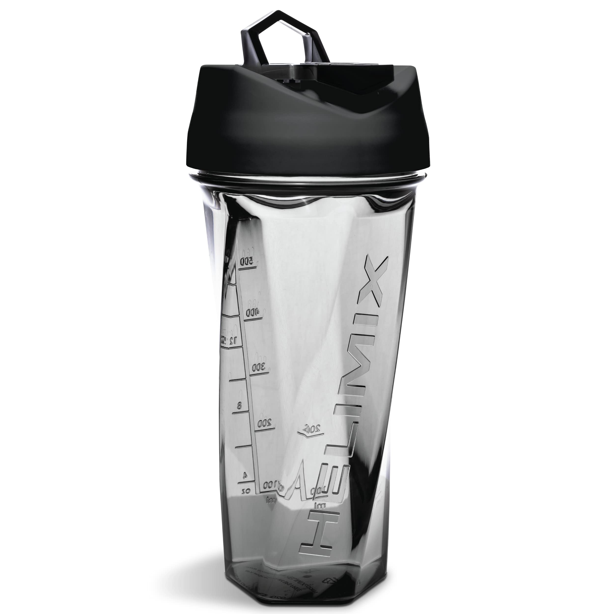 Helimix Vortex Blender Shaker Bottle 28oz | No Blending Ball or Whisk Needed | USA Made | Portable Pre Workout Whey Protein Drink Shaker Cup | Mixes Cocktails Smoothies Shakes | Dishwasher Safe
