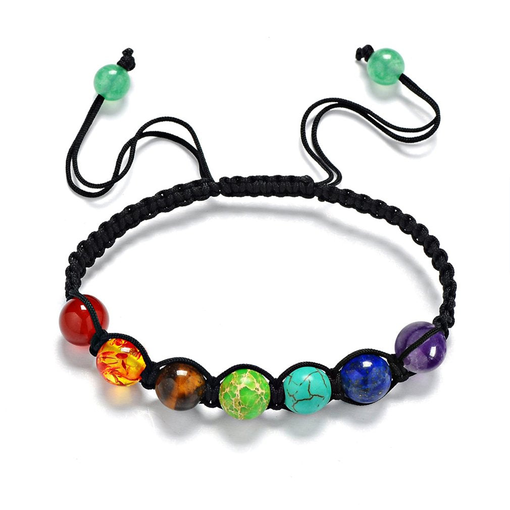 Stone Yoga Balancing Reiki Healing Lucky Charm Bracelet Diffuser Bracelet