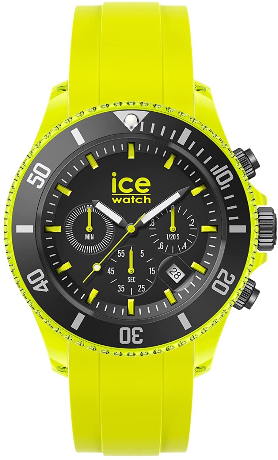 Ice-Watch - ICE chrono - Men's chrono wristwatch with silicon strap (Extra-Large - 48mm)