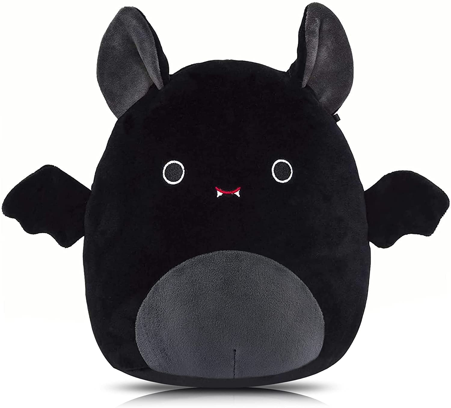 Bat Plush, 20cm Black Bat Plushies Kawaii Stuffed Animal, Cute Plushies Halloween , Suitable for All Ages, An Indispensable Cute Plush Toy for The Family (Black-8inch)