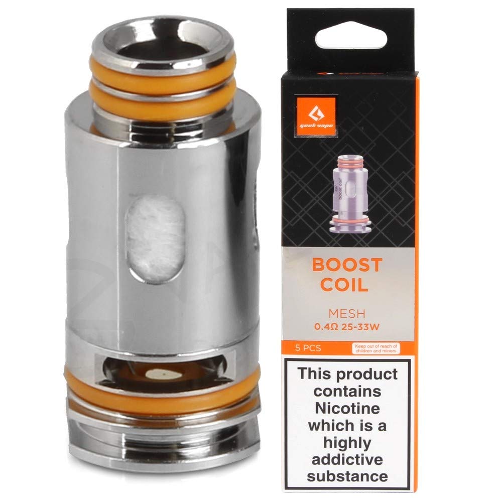 Geek Vape - Aegis Boost Replacement Coils - Set of 5-0.4 Ohm