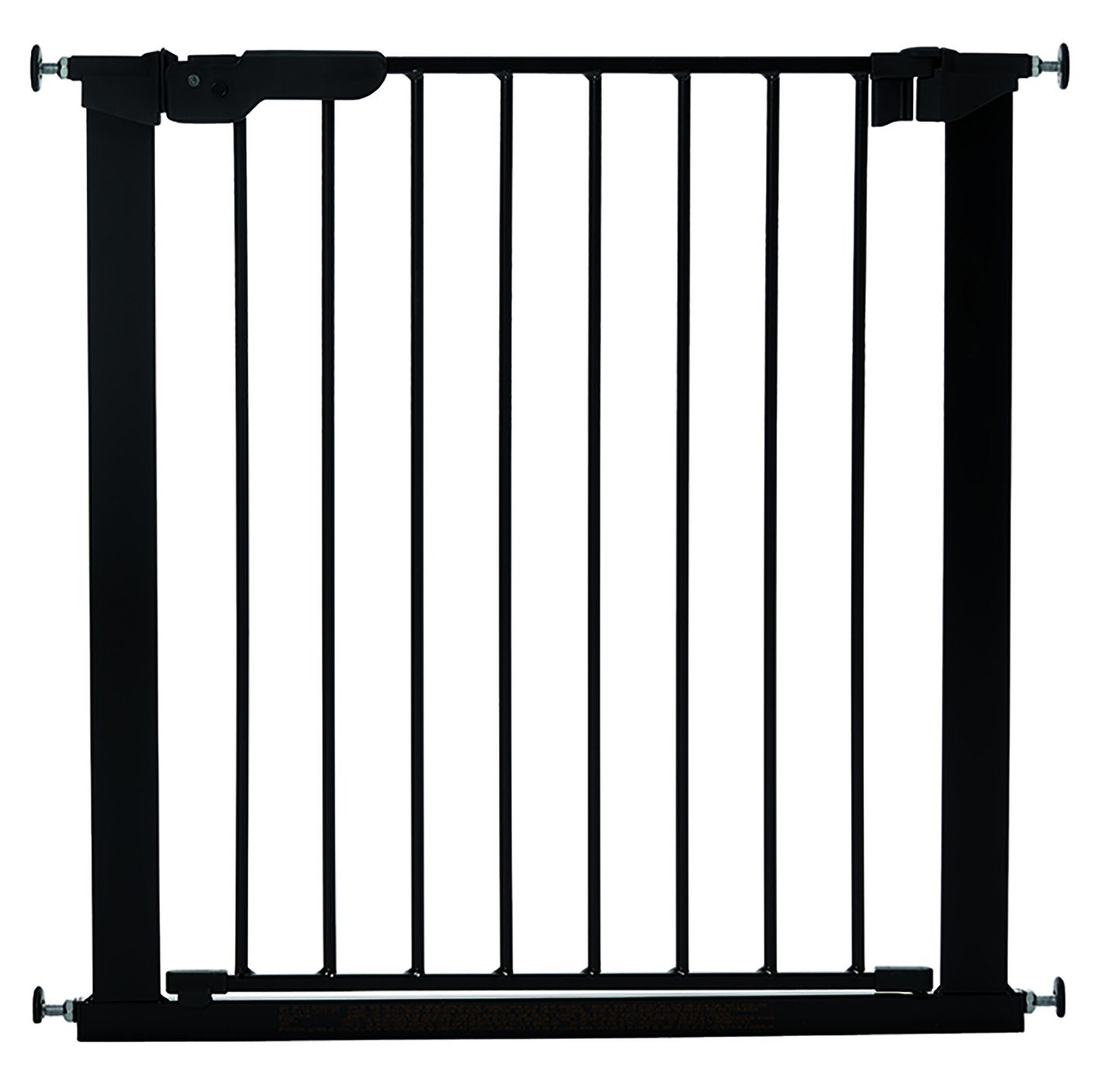 BabyDan Premier True Pressure Fit Safety Gate, Grey (Charcoal)