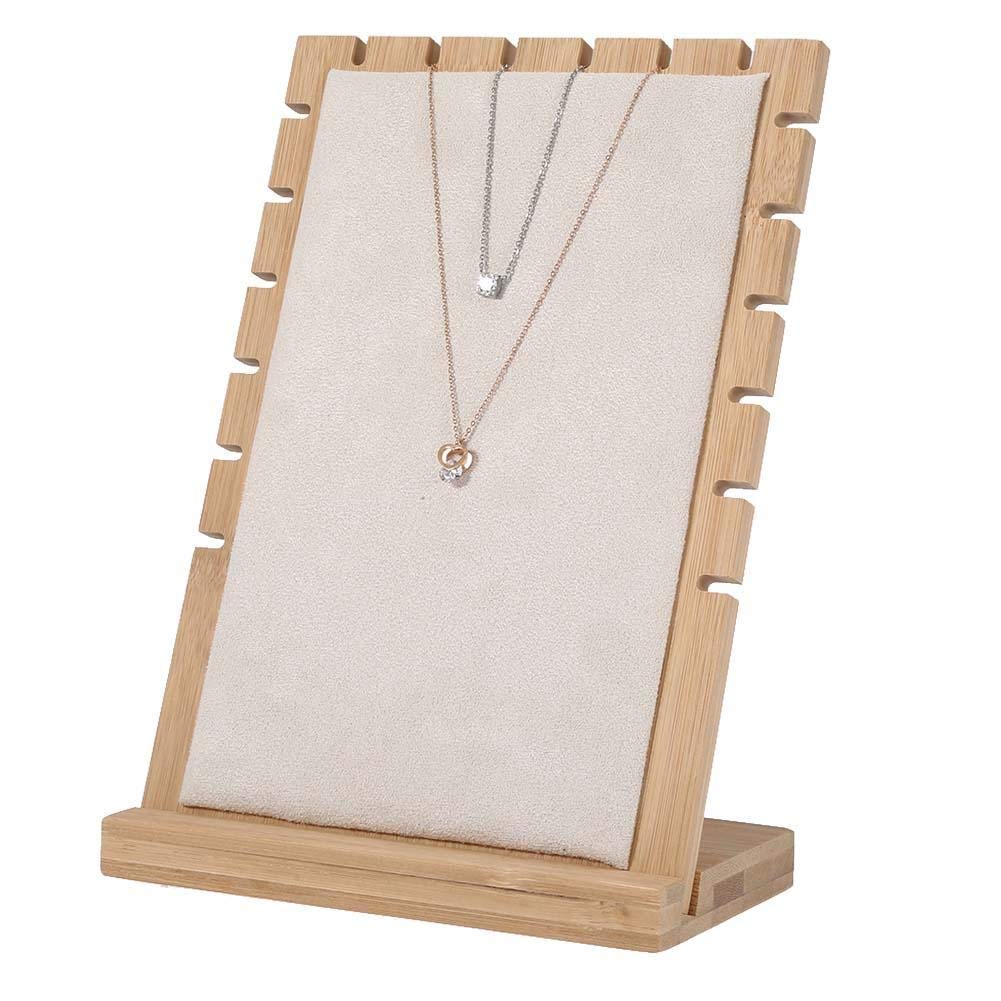 Jewelry Organiser, Jewellery Displayed Equipment, Necklace Display Wood Frame, Necklace/Bracelet/Pendant Display Stand, for Jewelry Display