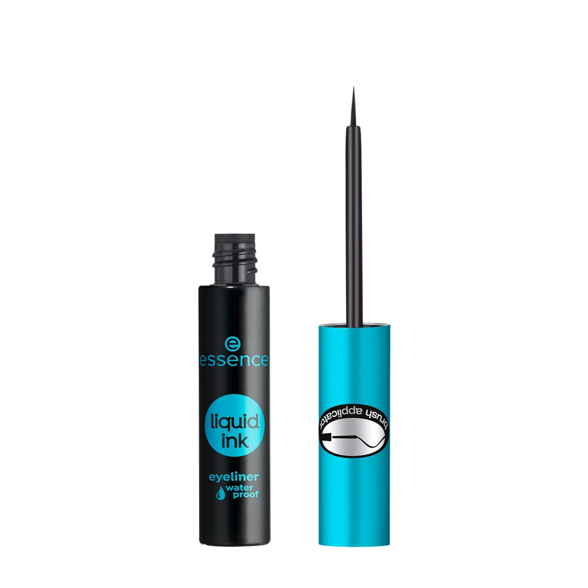 essence, Liquid Eyeliner Waterproof Liquid Ink Eyeliner Black 3 ml