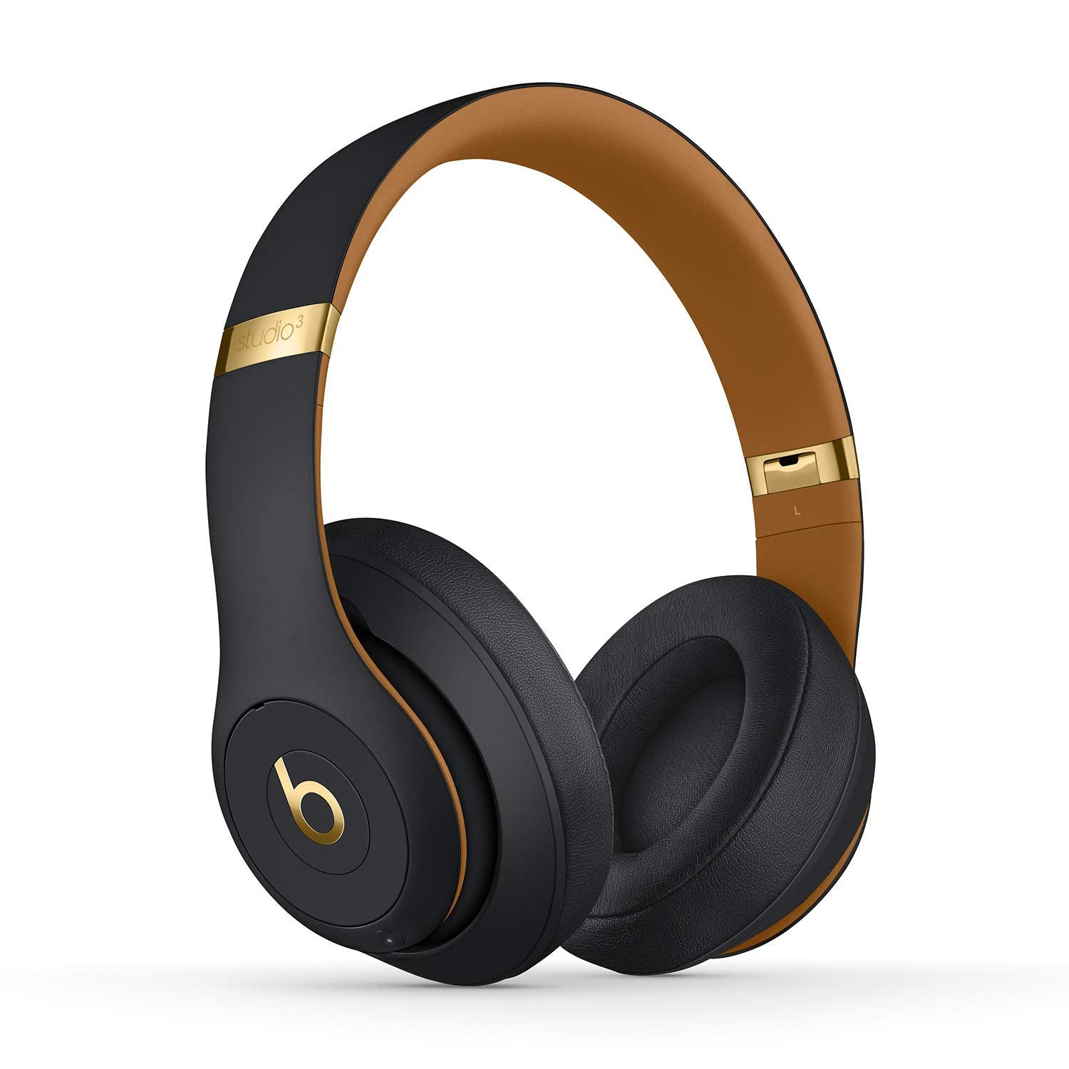 Beats Studio3 Wireless Noise Cancelling Over-Ear Headphones - Apple W1 Headphone Chip, Class 1 Bluetooth, Active Noise Cancelling, 22 Hours Of Listening Time, Built-in Microphone - Midnight Black