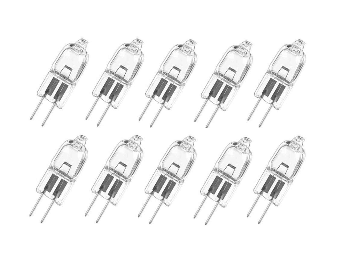 10 x Halogen Light Bulbs Halogen Low Voltage G4 6 V DC 20 W