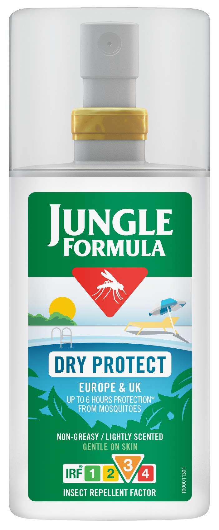 Jungle Formula Dry Protect Insect Repellent, 90ml