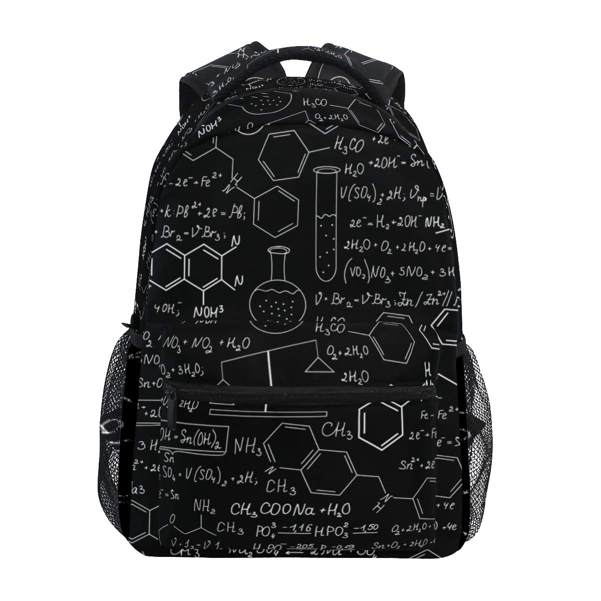Science Formulas Backpack Math Backpacks for Boys Chemistry School Bag Student Backpack Primary Junior High University School Bag Bookbag Backpack