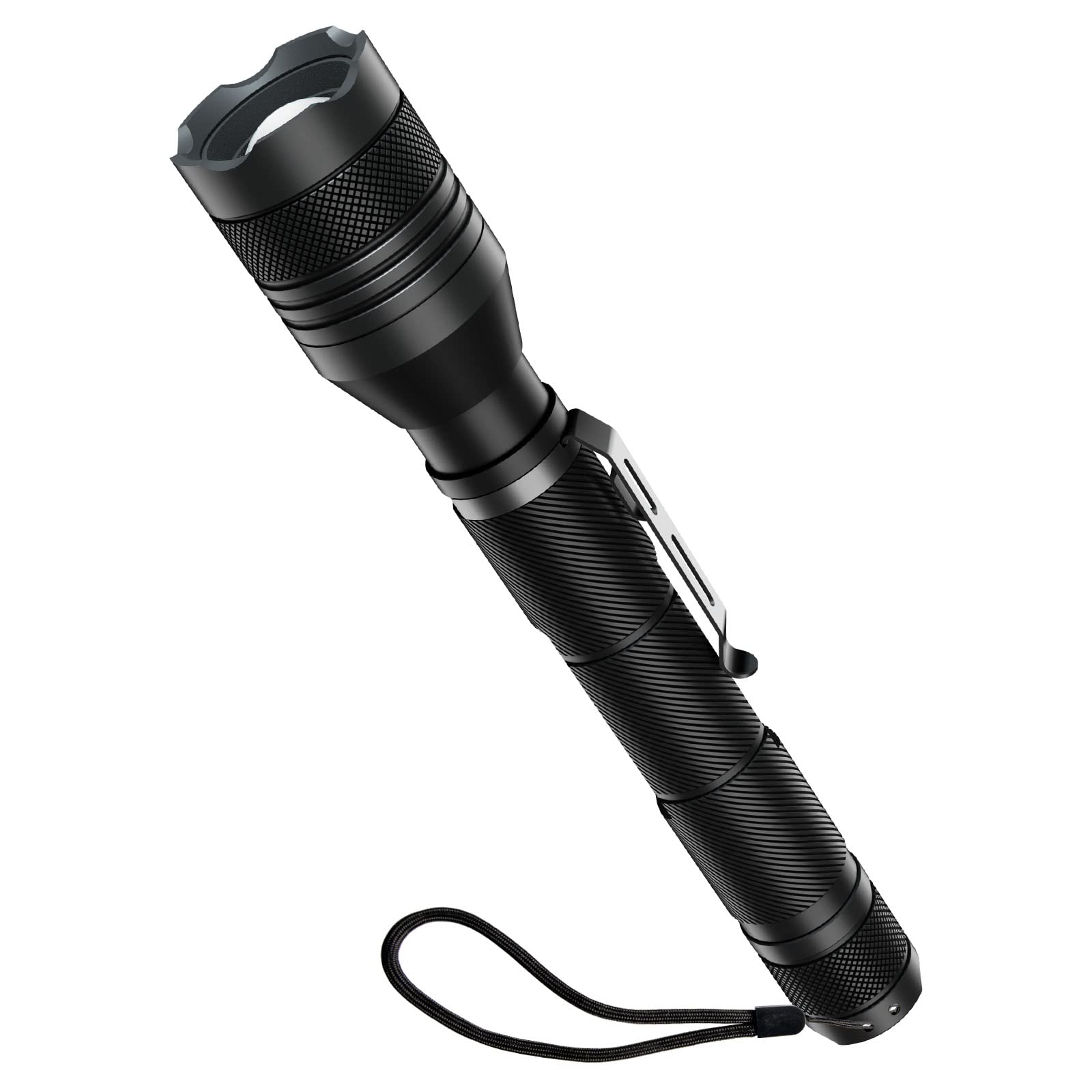 Led Torch, Mowetoo Torches Led Super Bright Flashlight,Camping Torch Flashlight High Brightness Powerful 1500 Lumens,Waterproof, 5 Modes Zoomable Tactical Flashlight for Camping