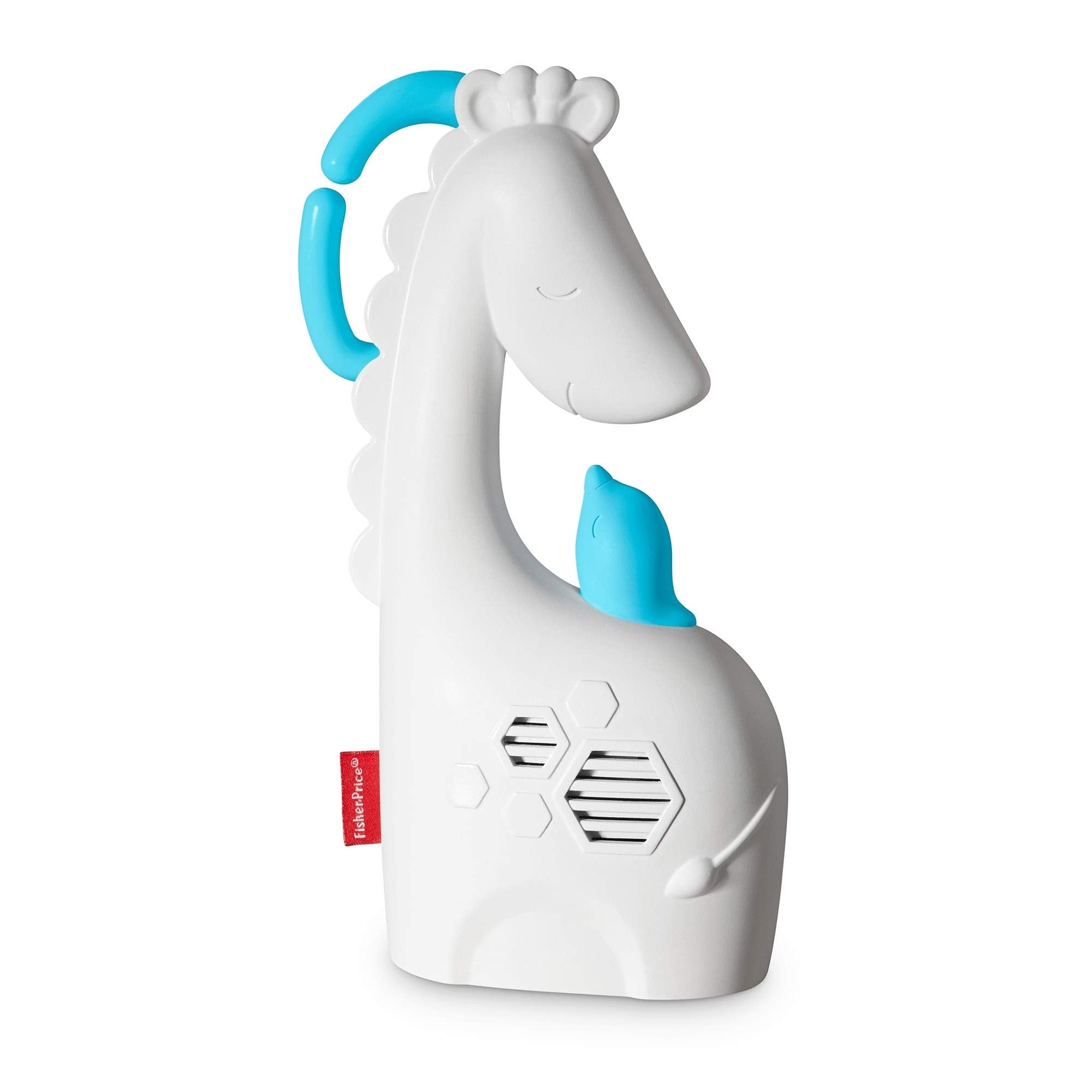 Fisher-Price Soothe and Go Giraffe, New-born On the Go Soothing Toy with Music, Sounds and White Noise, Suitable from Birth