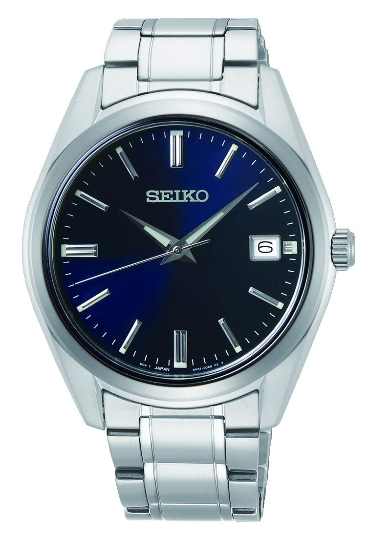 Seiko UK Limited - EU Men's Analogue Analog Quartz Watch with Stainless Steel Strap SUR309P1