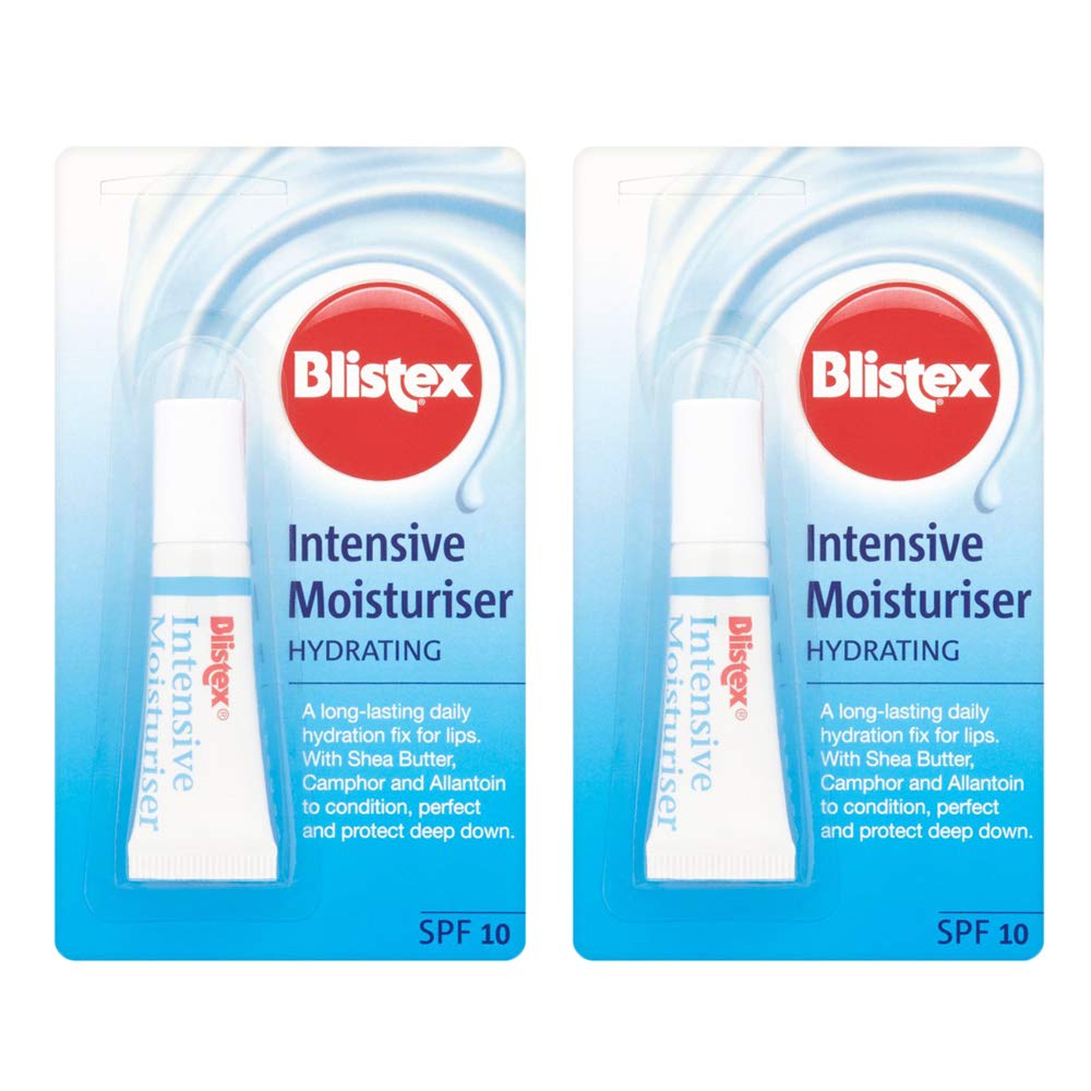 Blistex Intensive Moisturiser Lip Balm, Lip Repair with SPF10, 5ml - Pack of 2