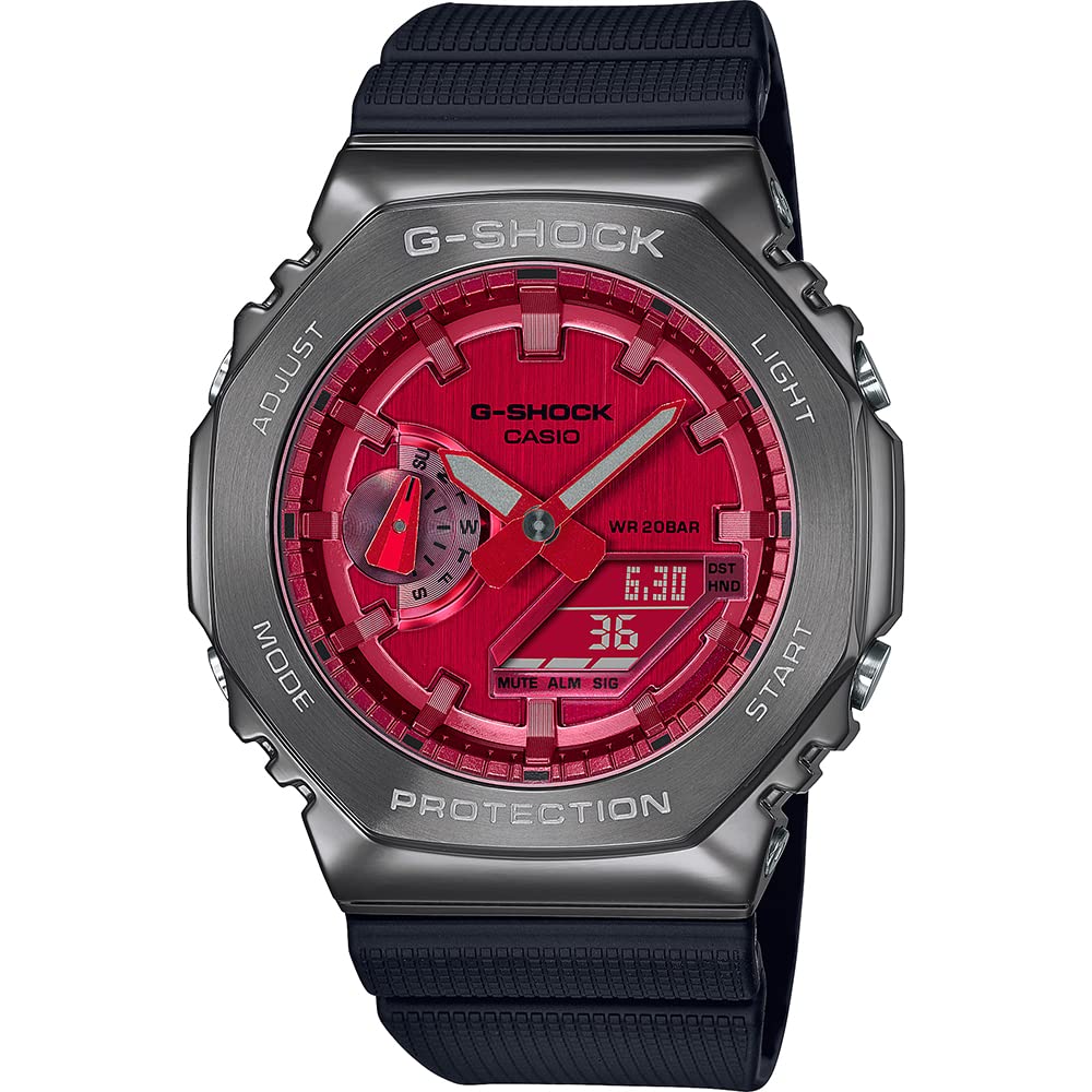 Casio Men's Analogue-Digital Quartz Watch with Plastic Strap GM-2100B-4AER