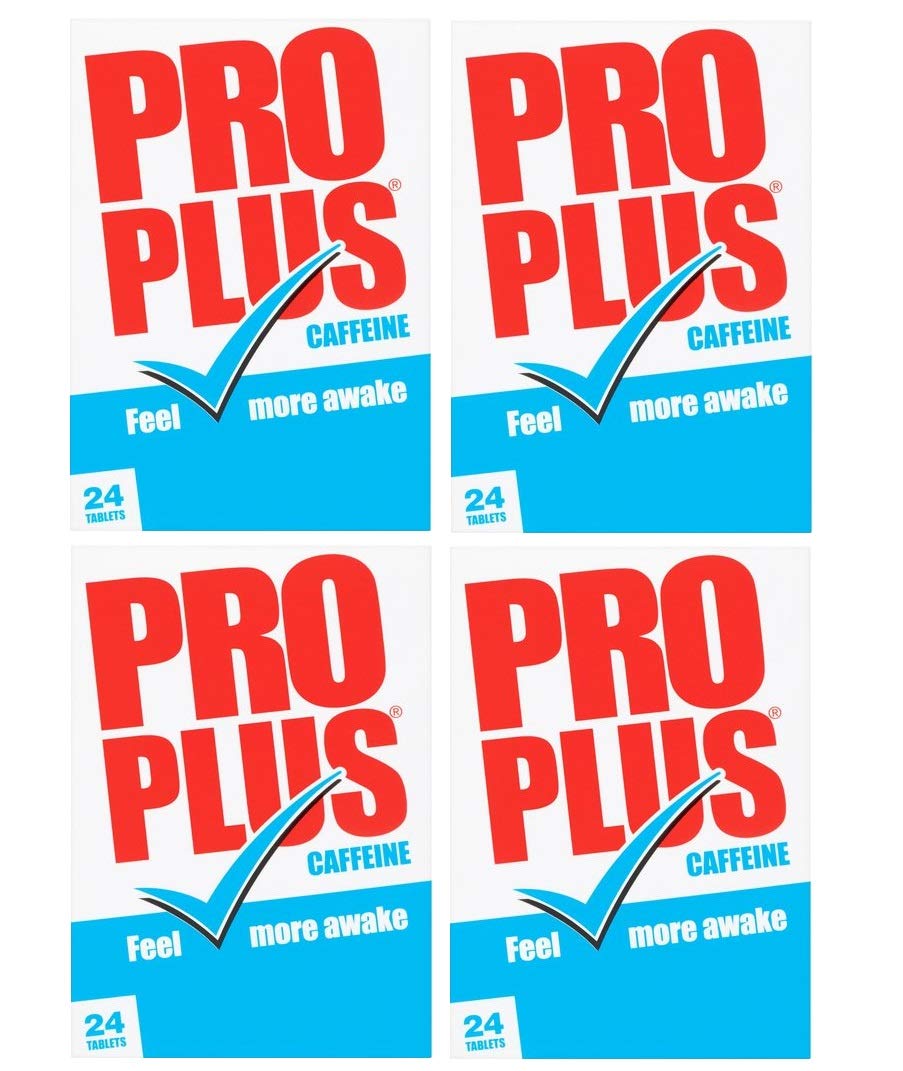 Pro Plus Caffeine - 96 Tablets (4 x 24)