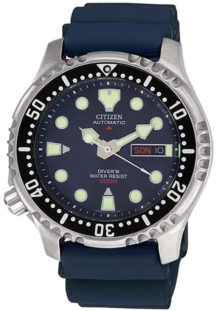 Citizen Men's Automatic Analog Watch with Plastic Strap NY0040-17LE