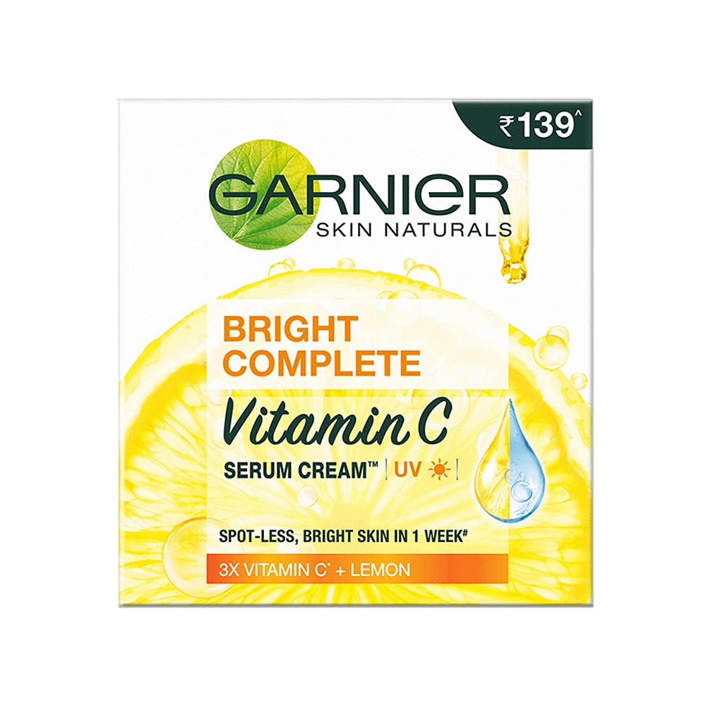 Garnier Light Complete Fairness Serum Cream, 45g with UV Protected