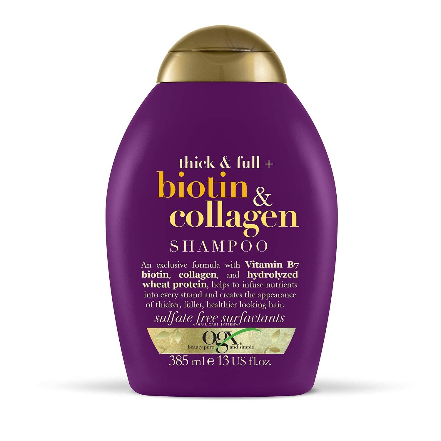 OGX Biotin & Collagen Hair Thickening Shampoo, 385ml