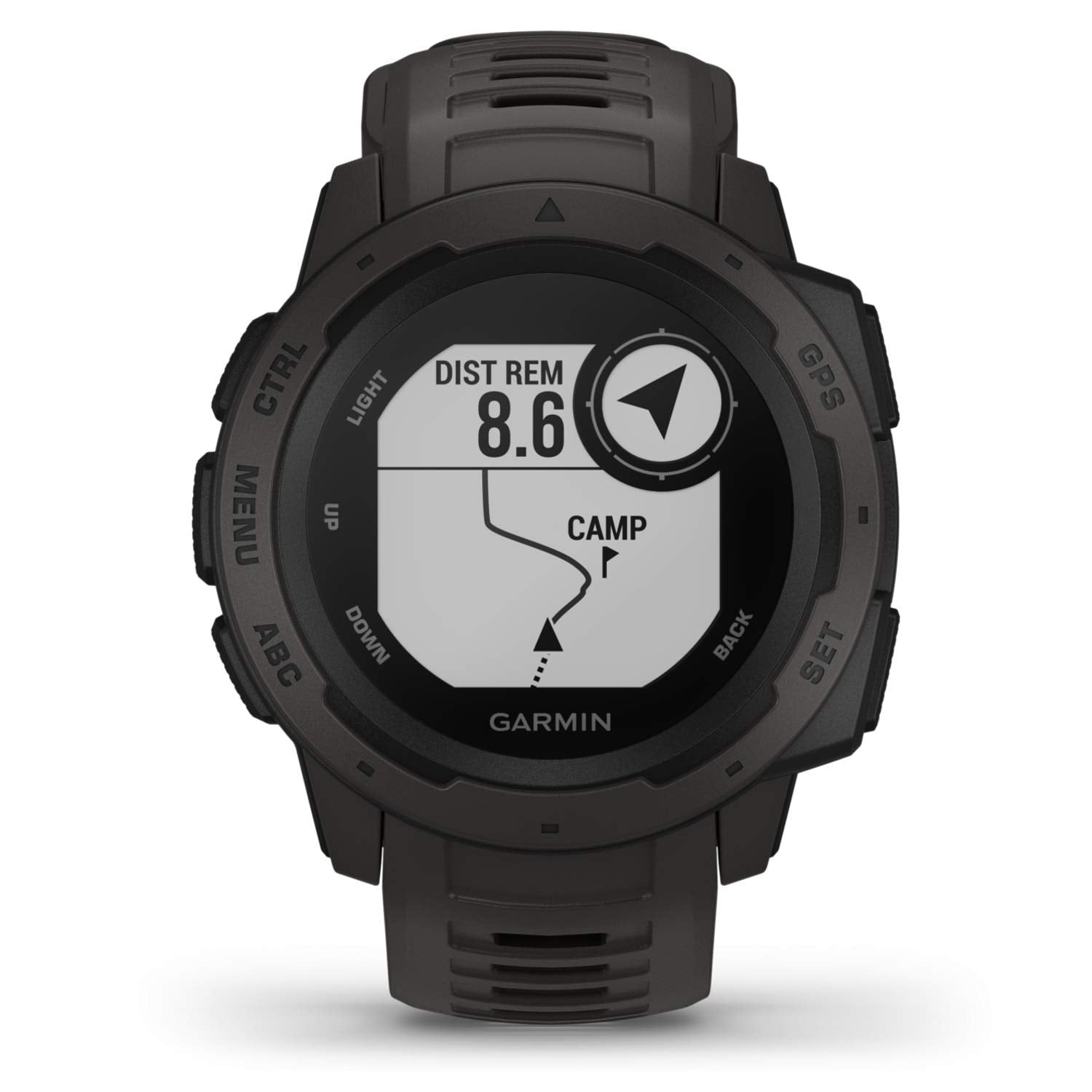 Garmin Instinct Rugged GPS Watch - Graphite