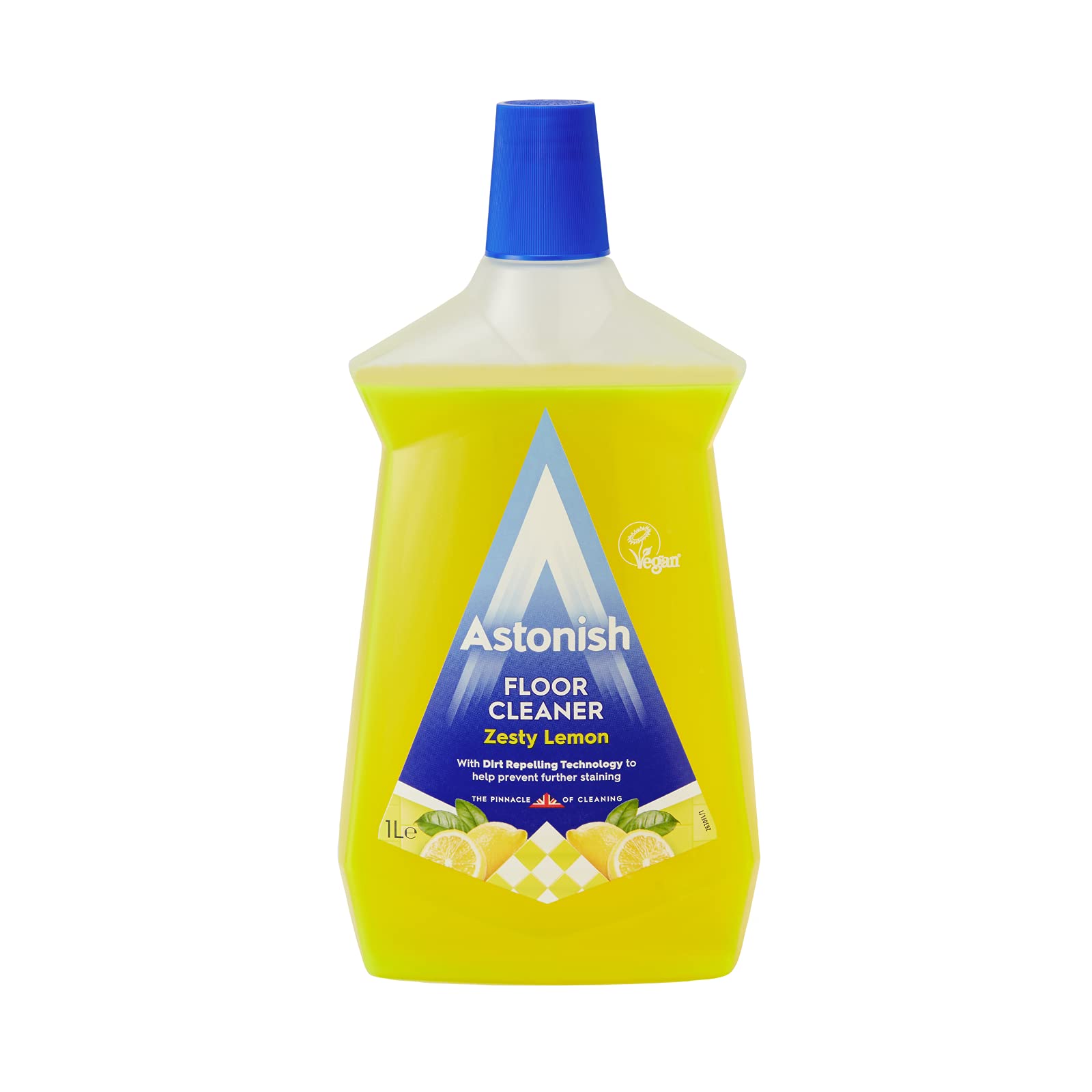 Astonish Concentrated Powerful Dirt Repelling Floor Cleaner with Lasting Fragrance, Yellow, Lemon, 1000 ml