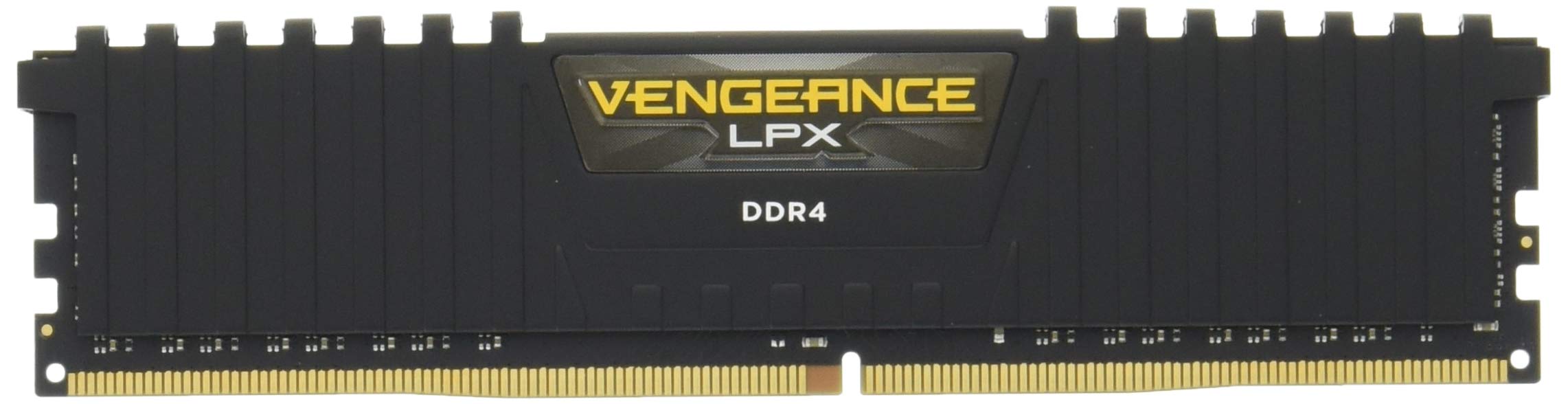 Corsair CMK8GX4M1A2400C16 Vengeance LPX 8 GB (1 x 8 GB) DDR4 2400 MHz C16 XMP 2.0 High Performance Desktop Memory Module, Black