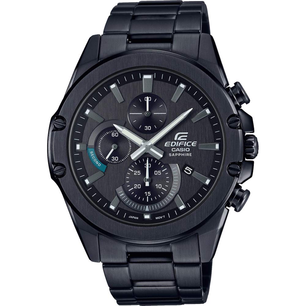 Casio Mens Chronograph Quartz Watch with Stainless Steel Strap EFR-S567DC-1AVUEF