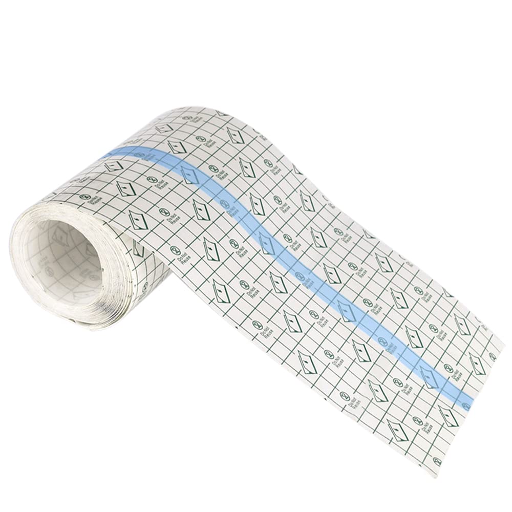 Tattoo Aftercare Bandage, Waterproof Transparent Second Skin Healing Protective Bandages, Stretch Antibacterial Wound Dressing Tape(6 in x 2.2 yard)