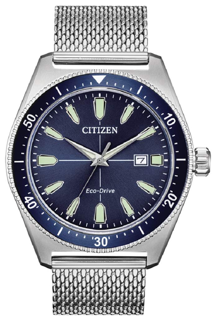 Citizen Eco-Drive Men's Sport with Mesh Bracelet