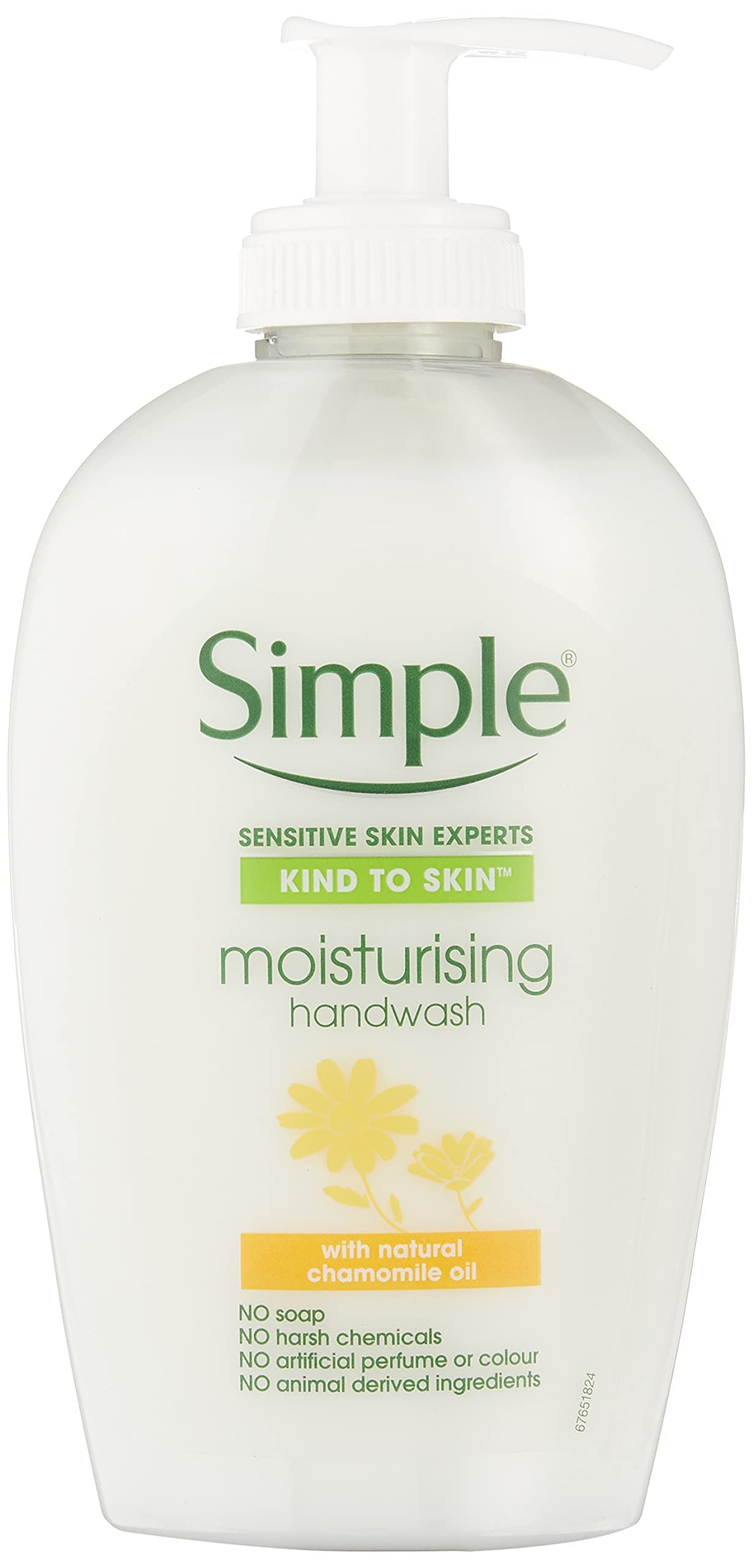 Simple Kind to Skin Moisturising Handwash 250 ml, Pack of 6