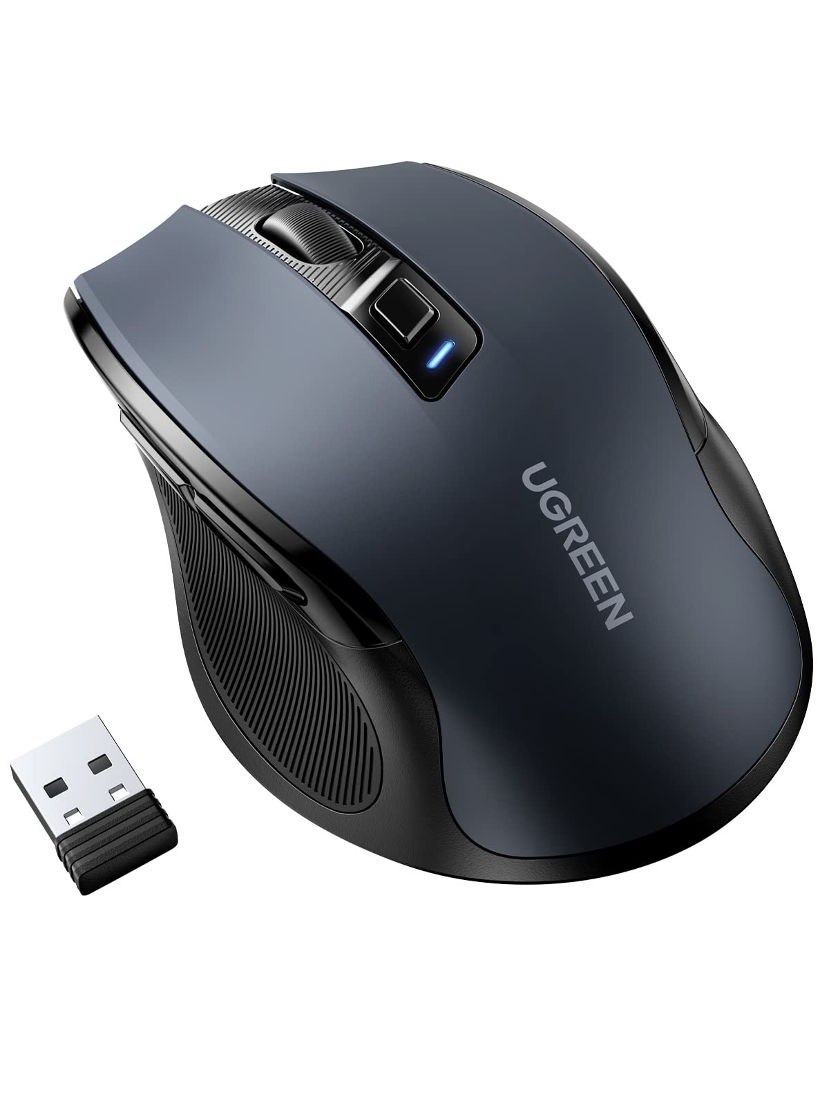 UGREEN Laptop Wireless Mouse Ergonomic Silent Click USB Mouse,Precise –  iKura Express