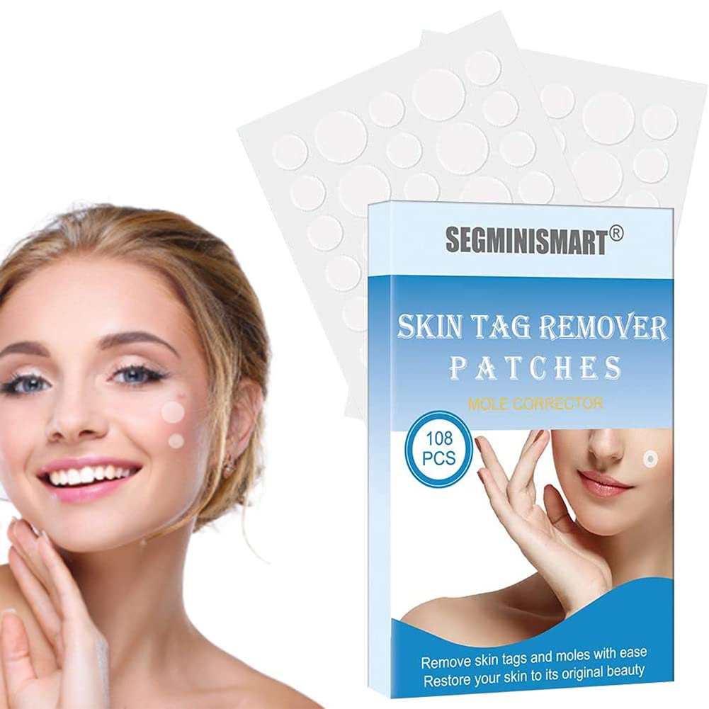 Skin Tag Removal Patches,Skin Tag Removal,Mole Remover,Skin Tag Patches,Mole Removal Patches,Acne Pimple Healing Patches,Skin Tag Treatment Patches,Effective To Remove Moles And Skin Tags,108PCS