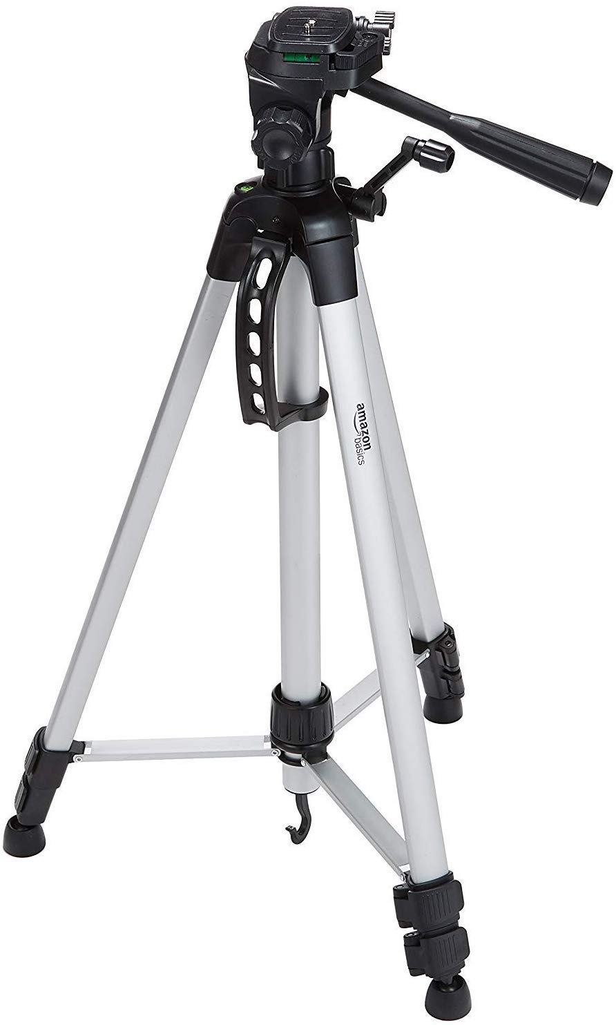 Amazon Basics 152-cm (60-Inch) Lightweight Camera, DSLR and Binocular Tripod with Bag