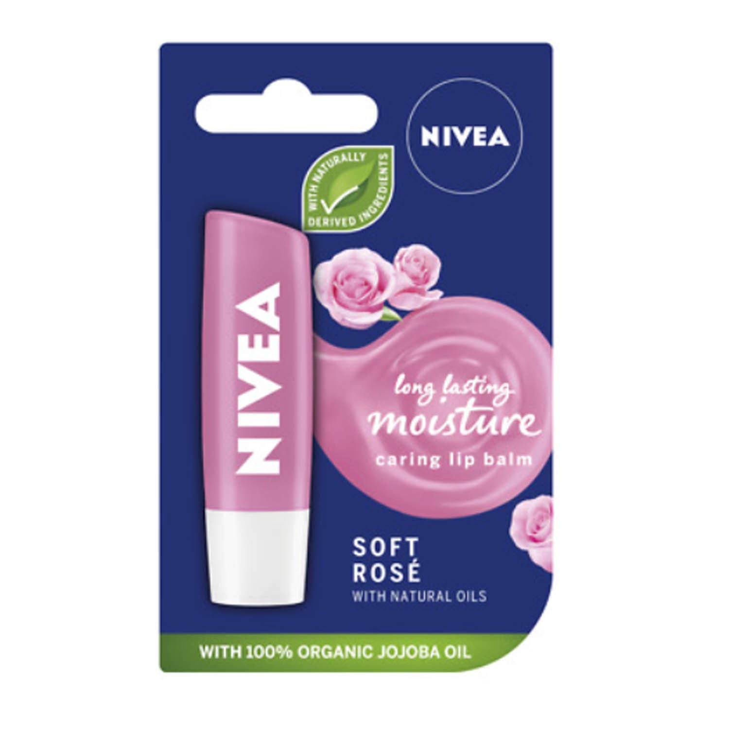 Nivea Soft Rose Lip Balm, 5g
