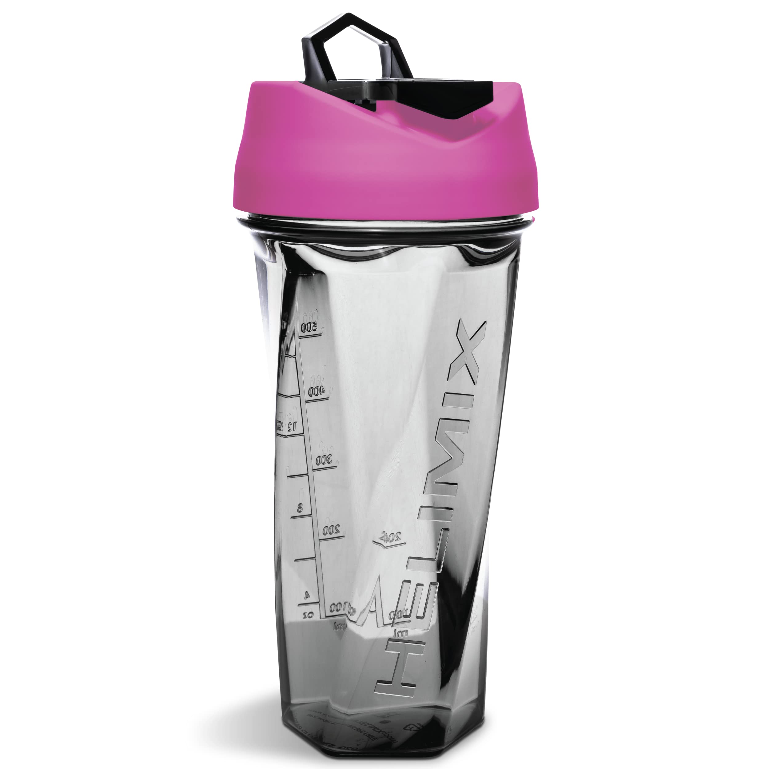 Helimix Vortex Blender Shaker Bottle 28oz | No Blending Ball or Whisk Needed | USA Made | Portable Pre Workout Whey Protein Drink Shaker Cup | Mixes Cocktails Smoothies Shakes | Dishwasher Safe