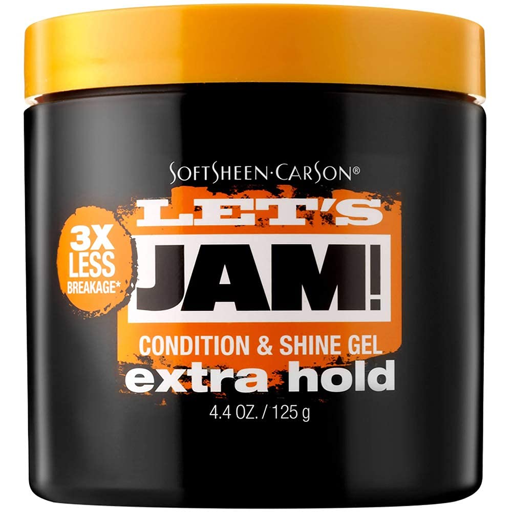 Lets Jam Condition and Shine Hair Gel, Extra Hold 125 g/4.4 oz
