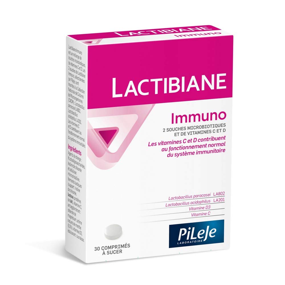 Pileje Lactibiane Immuno, Box of 30 Tablets