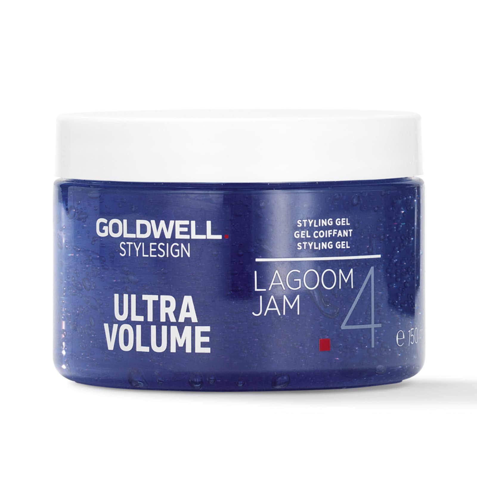 Goldwell StyleSign Goldwell Stylesign Ultra Volume Lagoom Jam Styling Gel for Straight, Wavy and Curly Hair, 150 ml (Pack of 1) White
