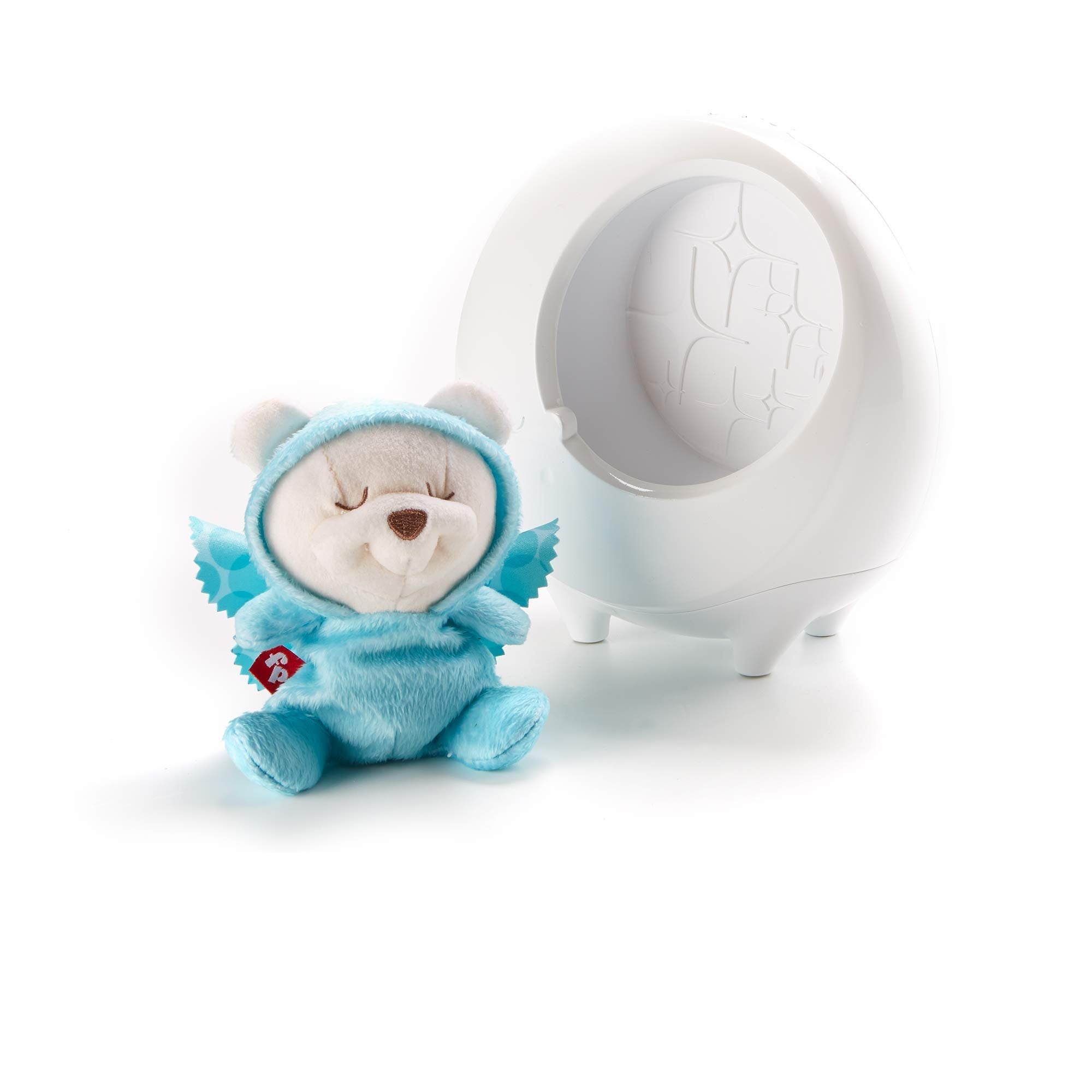 Fisher-Price DYW48 Butterfly Dreams 2-in-1 Soother, Light Projector with White Noise, Colour Changing Light, Music and Soft Toy, Suitable for New-Born