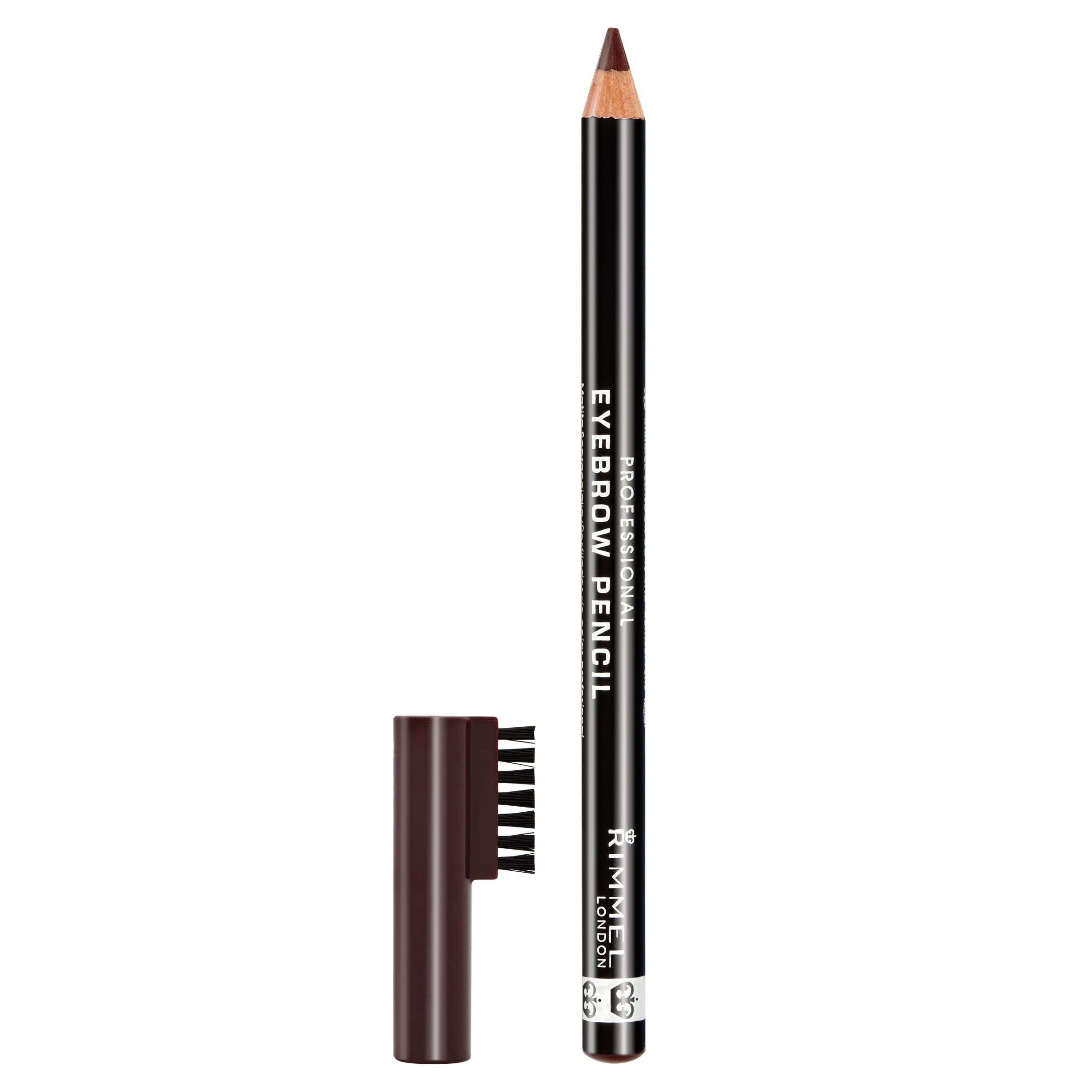 Rimmel London Professional Eyebrow Pencil, Dark Brown, 1.4g